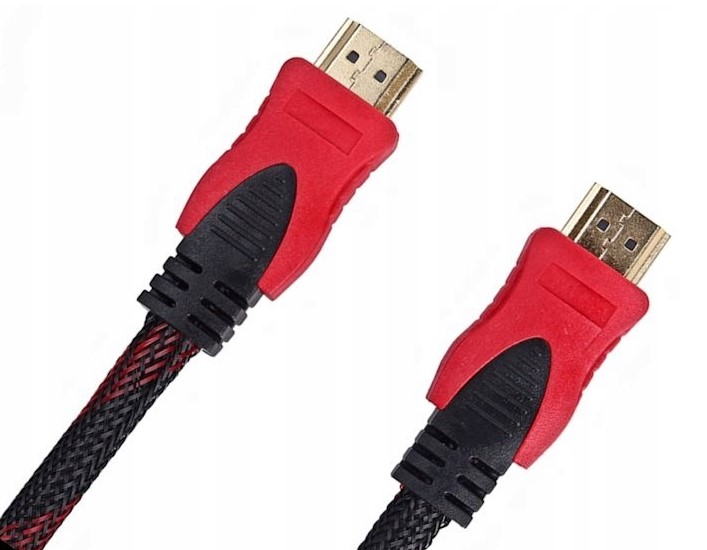 Kabel Przewód HDMI-HDMI 5m 3D 4K full HD w oplocie