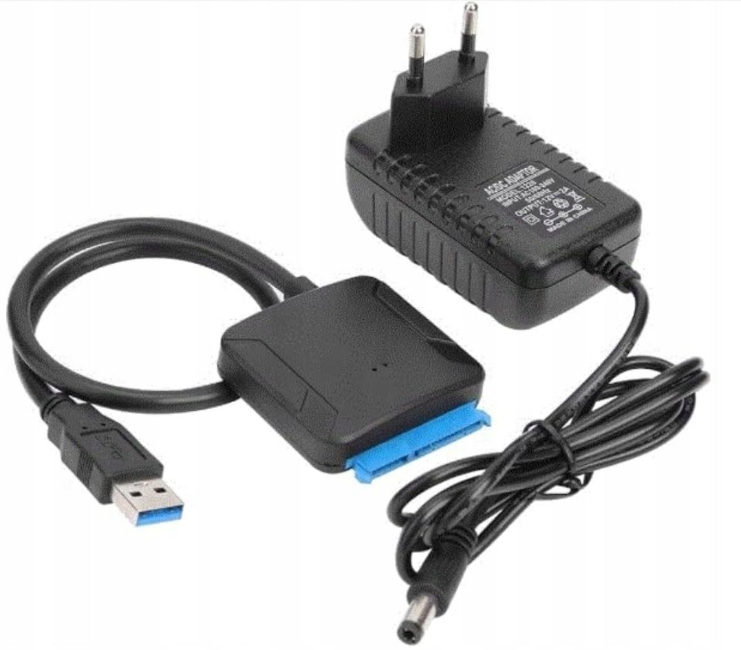 Adapter Dysków SATA 2,5 3,5 USB 3.0 przejściówka
