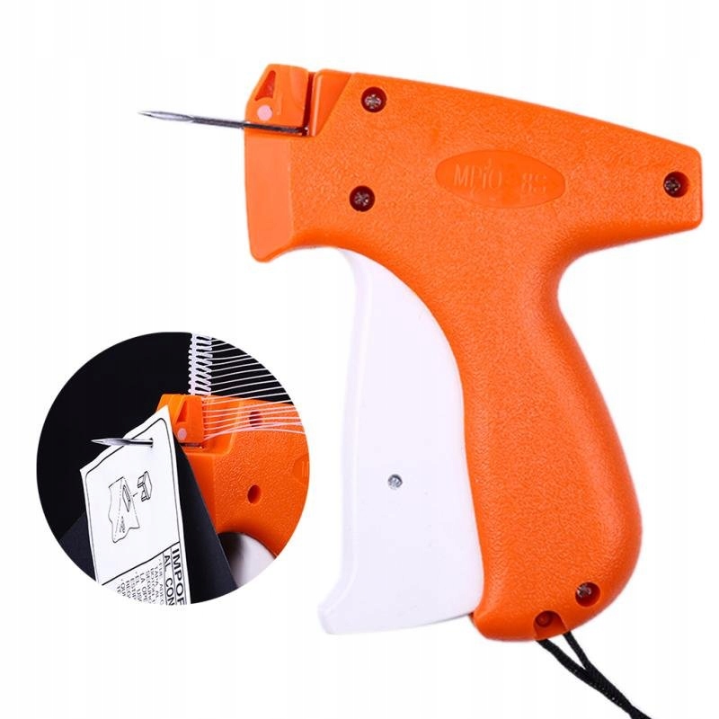 METKOWNICA IGŁOWA DO MOCOWANIA METEK + 5000 OŚCI + 6 IGIEŁ pistolet igłowy