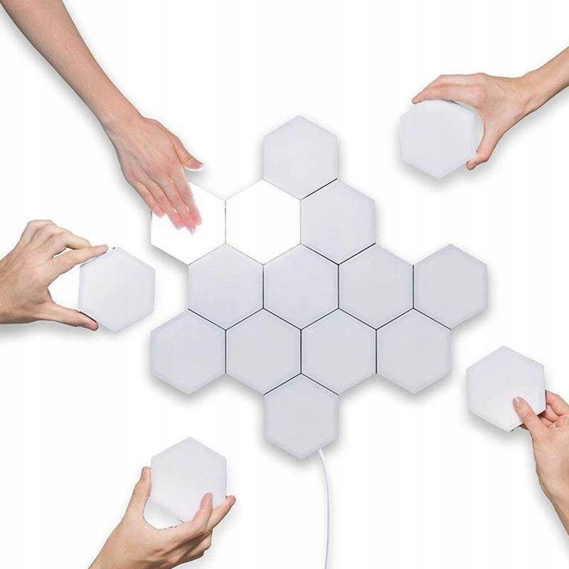 Lampa Modułowa LED Dotykowa 5 części zasilacz