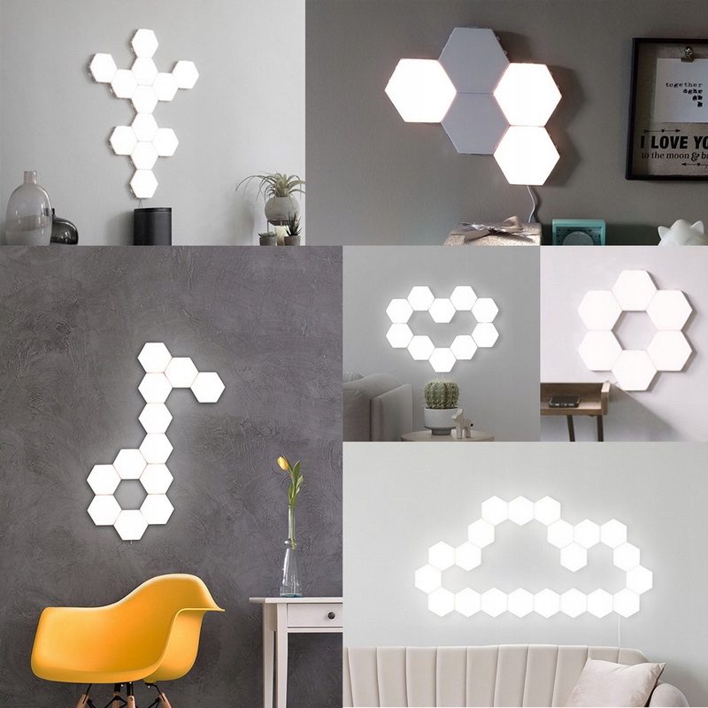 Lampa Modułowa LED Dotykowa 5 części zasilacz