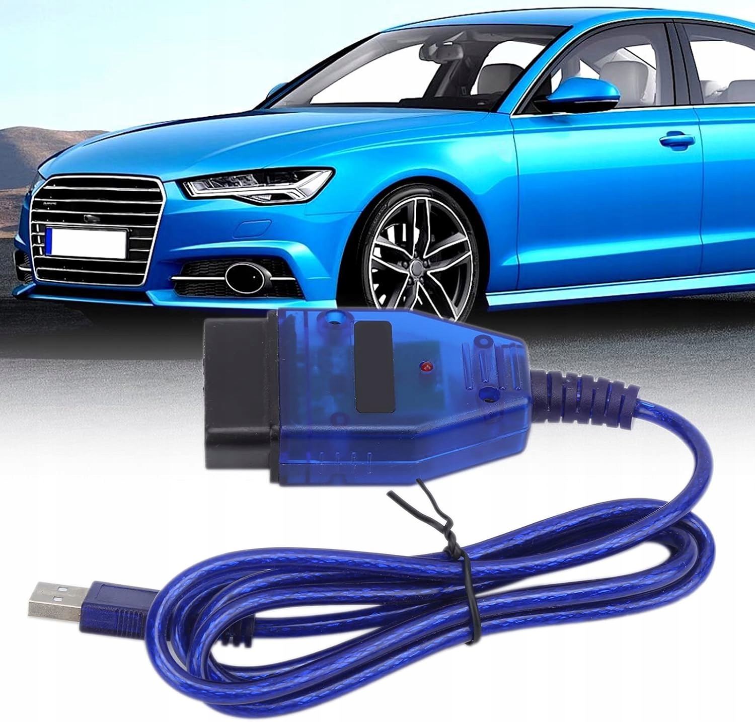 INTERFEJS DIAGNOSTYCZNY KKL VAG VW AUDI SKODA + CD CH340