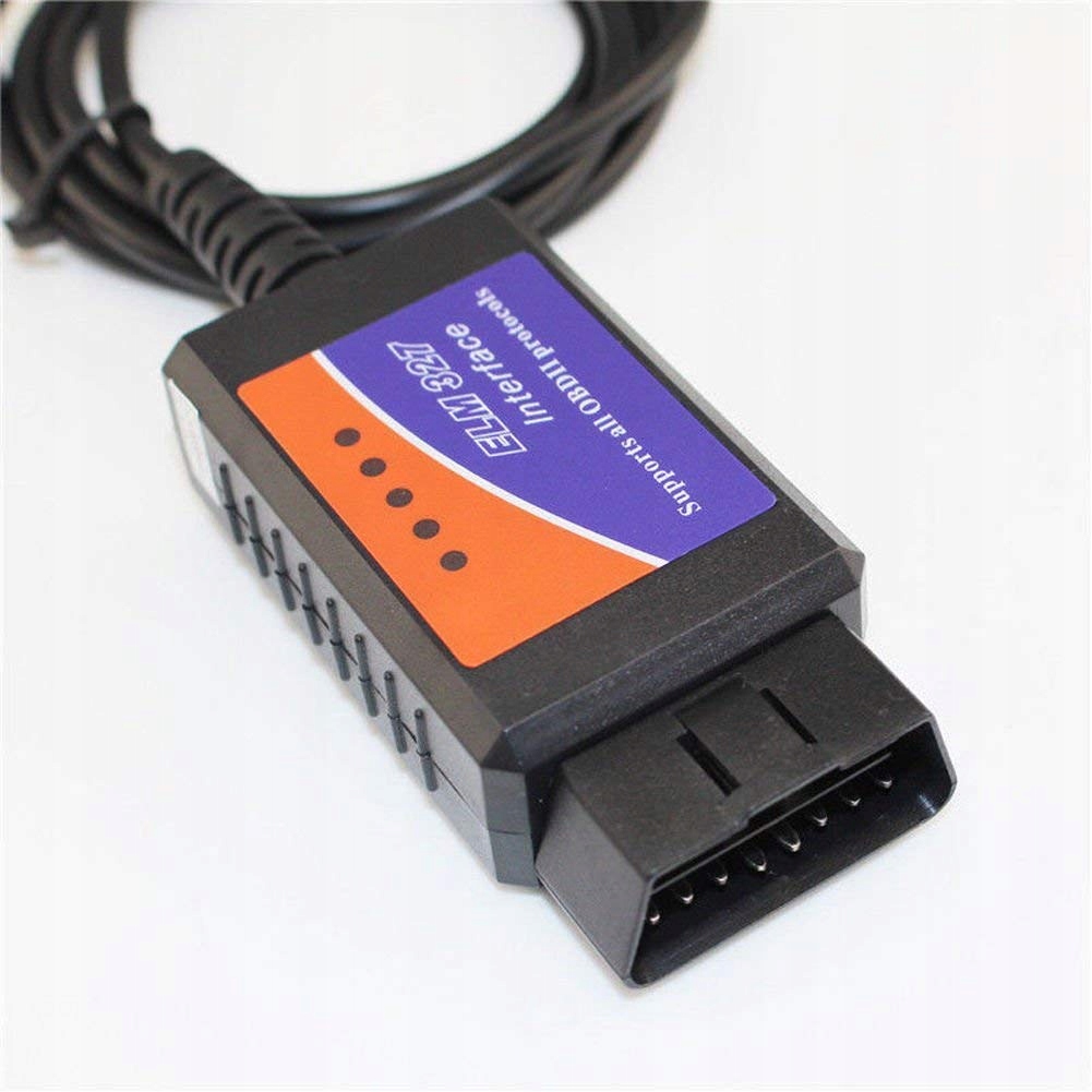 Kabel Interfejs ELM327 OBD2 + CAN USB + PROGRAM