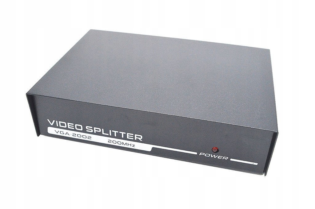 Splitter Rozdzielacz VGA 1 x 2 Monitory FullHD