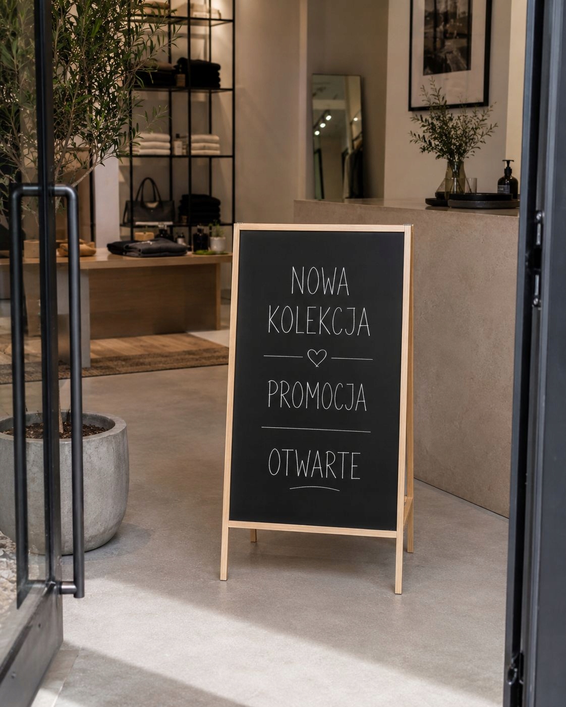DUŻY Potykacz Reklamowy Kredowy Zewnętrzny Stojak Dwustronny Tablica 120x70