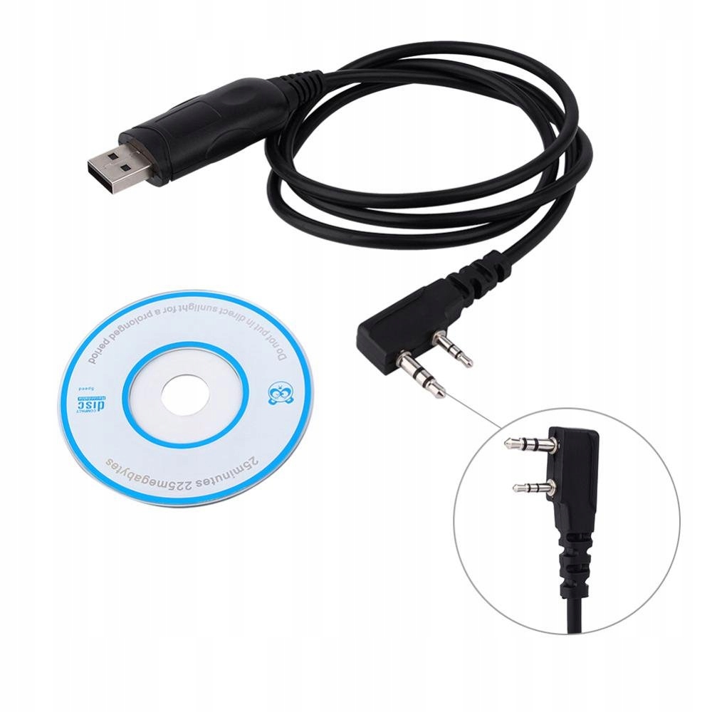Kabel usb Baofeng UV-5R Wouxun Midland Kenwood