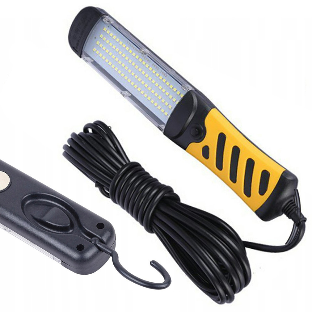 Lampa Warsztatowa Latarka 100 LED Hak Kabel 8 M