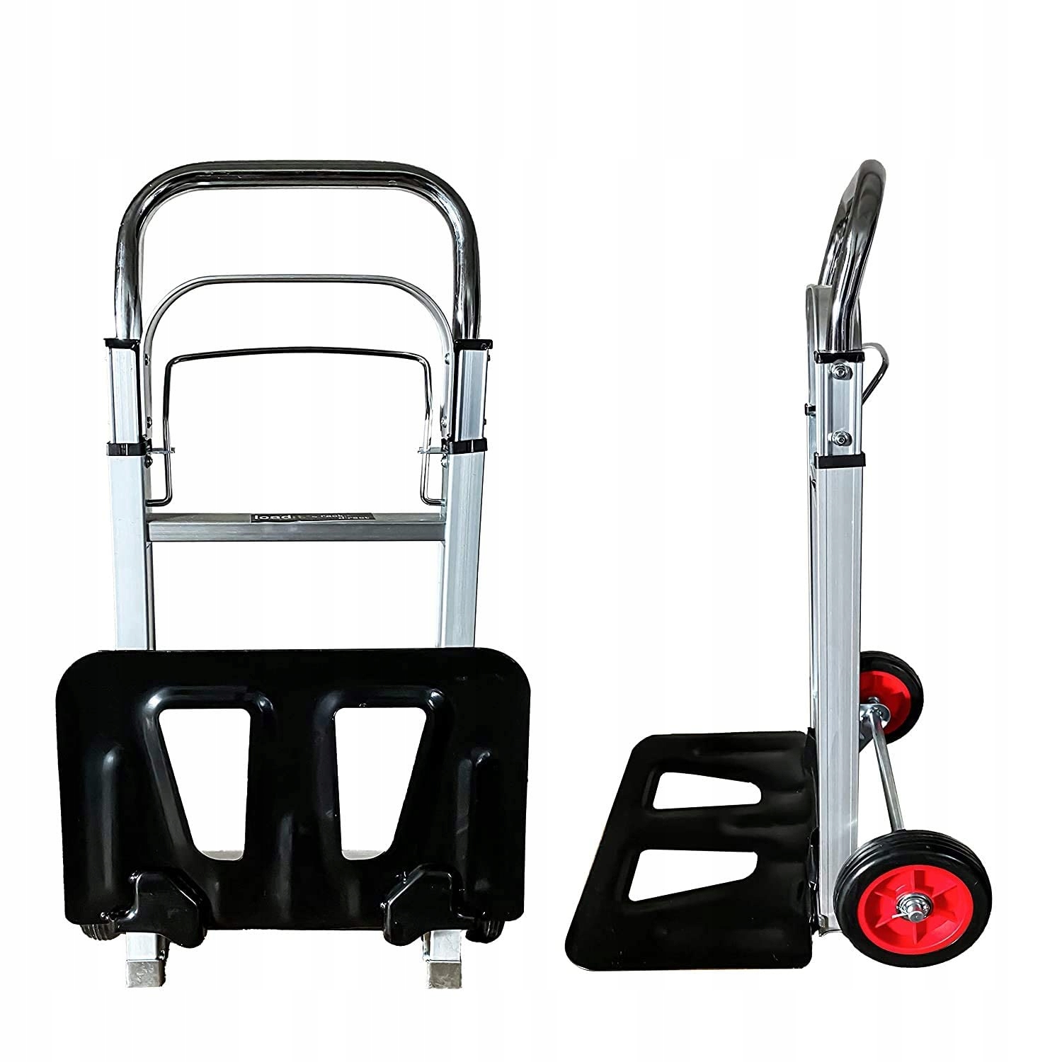 Lekki Wózek Transportowy Młynarka Składany Aluminium Magazynowy Mocny 90kg