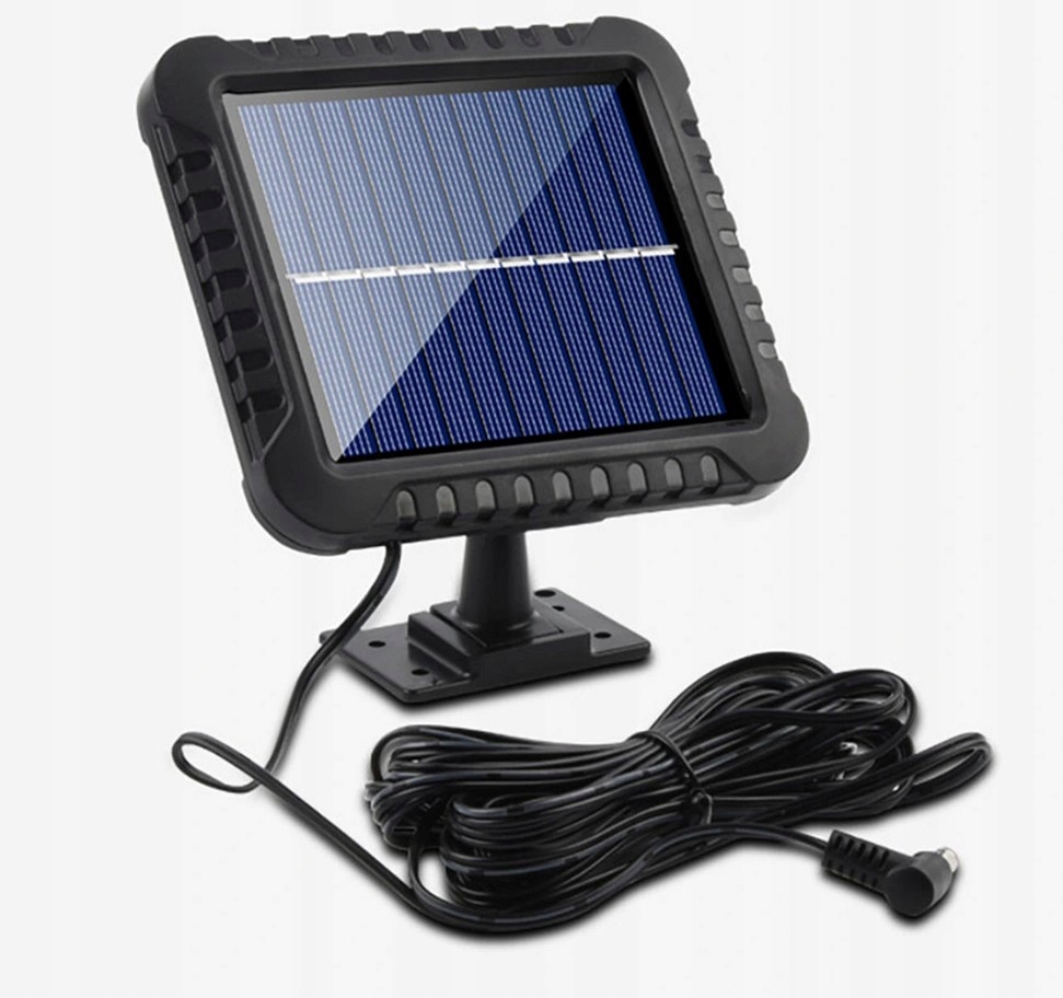 LAMPA SOLARNA Z CZUJNIKIEM RUCH I ZMIERZCHU 100LED