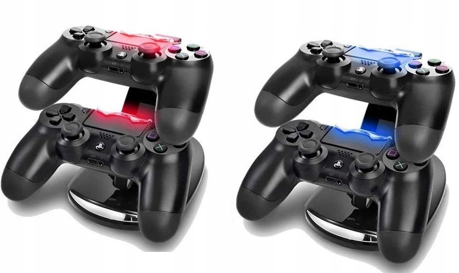 Ładowarka Stacja dokująca 2 x pad PS4 kontroler