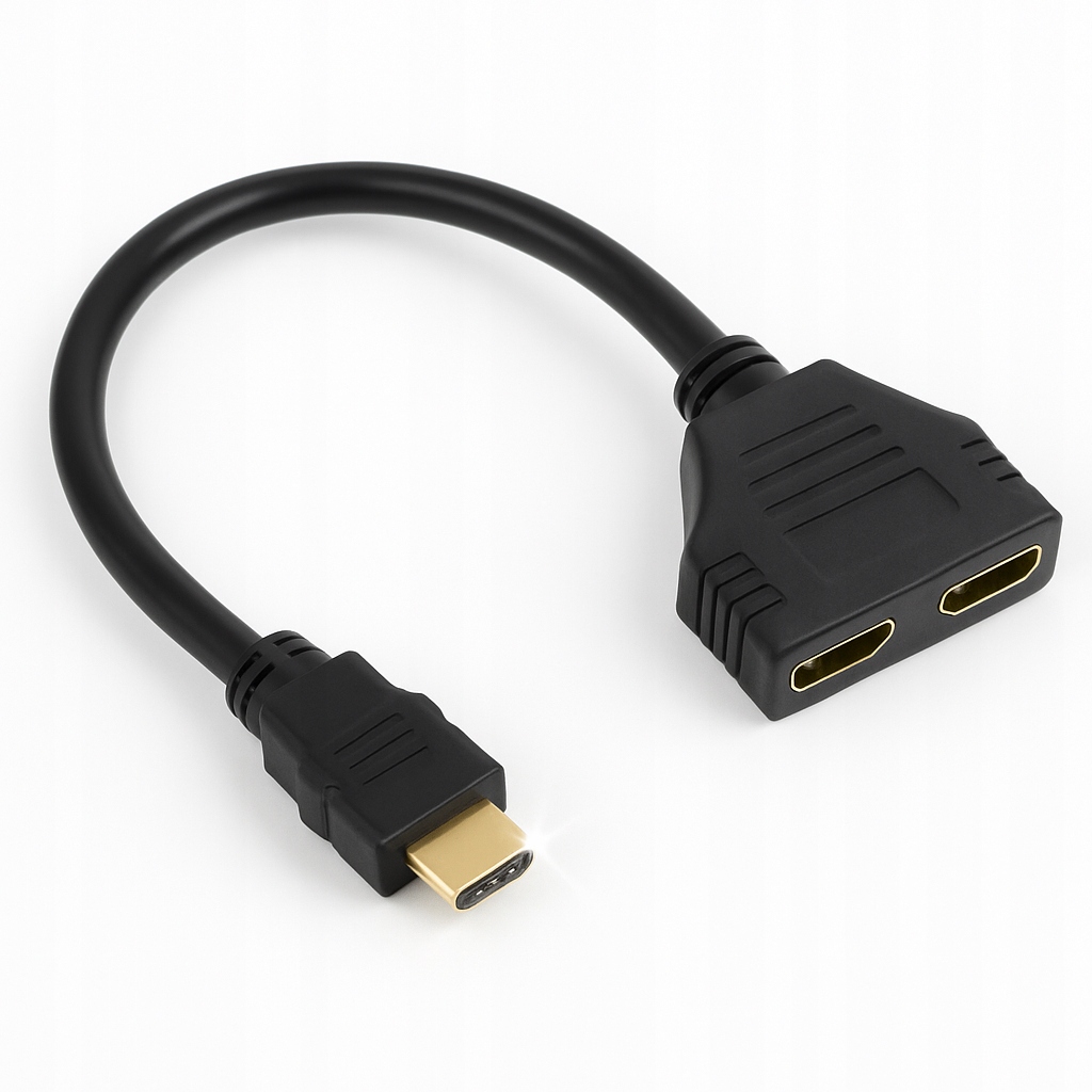 Splitter, rozdzielacz HDMI x 2 full HD 1080p