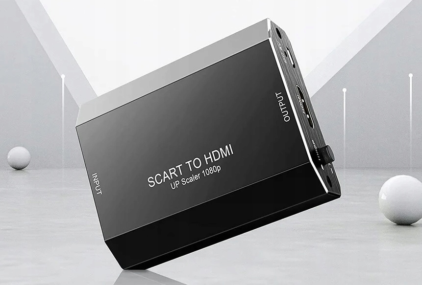 Adapter Konwerter SCART / EURO do HDMI HD MHL