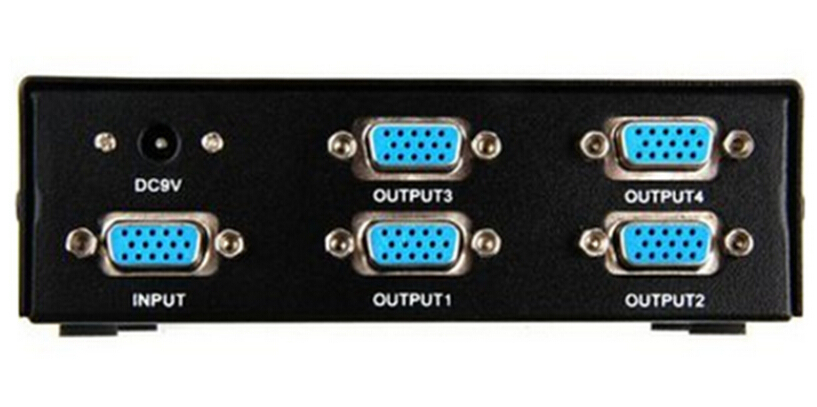 Splitter Rozdzielacz VGA 1 x 4 Monitory FullHD