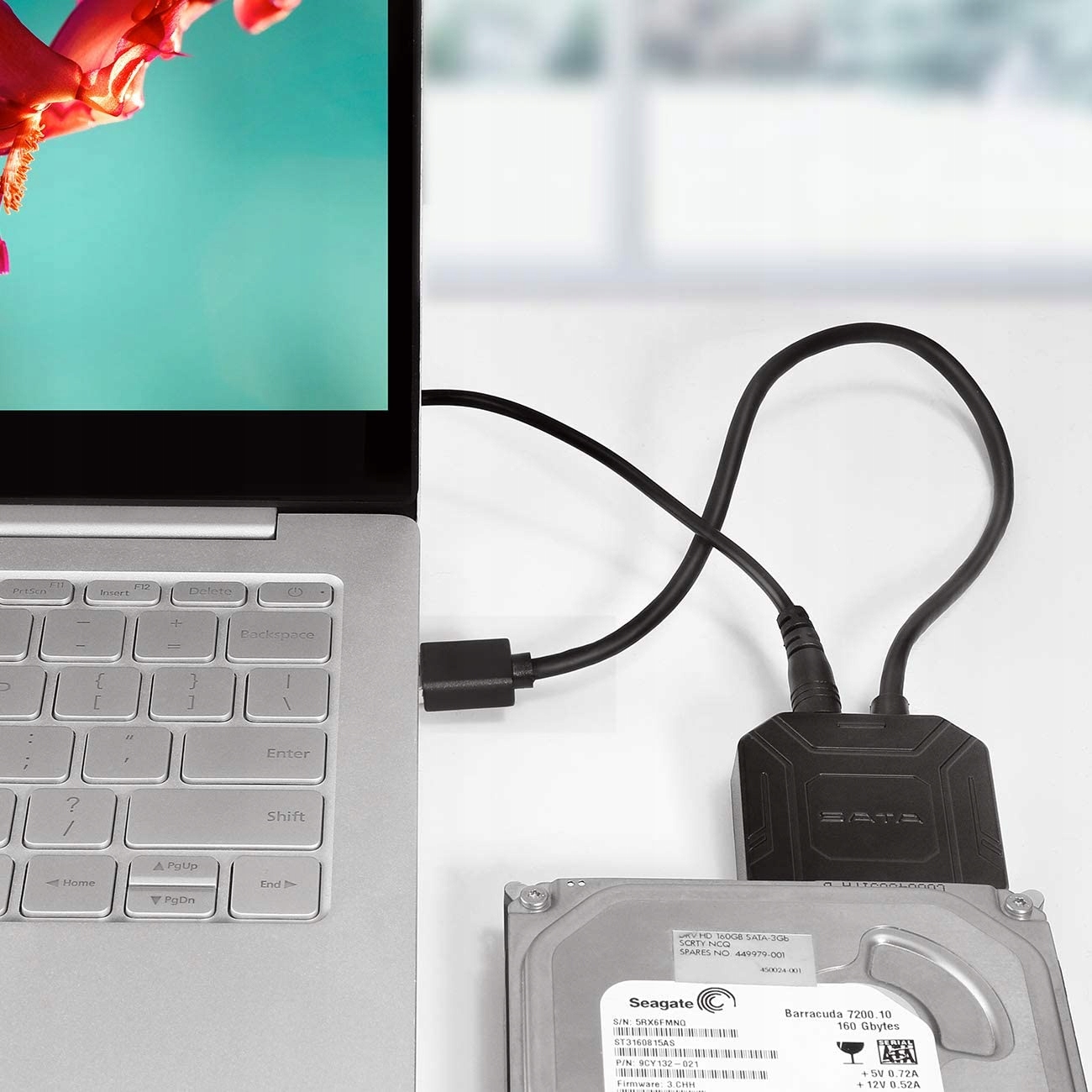 Adapter Dysków SATA 2,5 3,5 USB 3.0 przejściówka