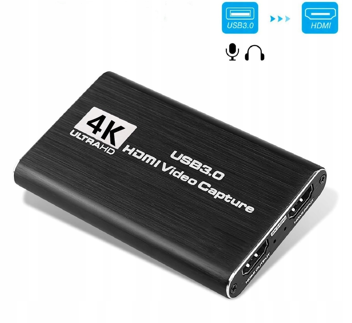 Grabber HDMI Nagrywarka Obrazu do PC USB 4K