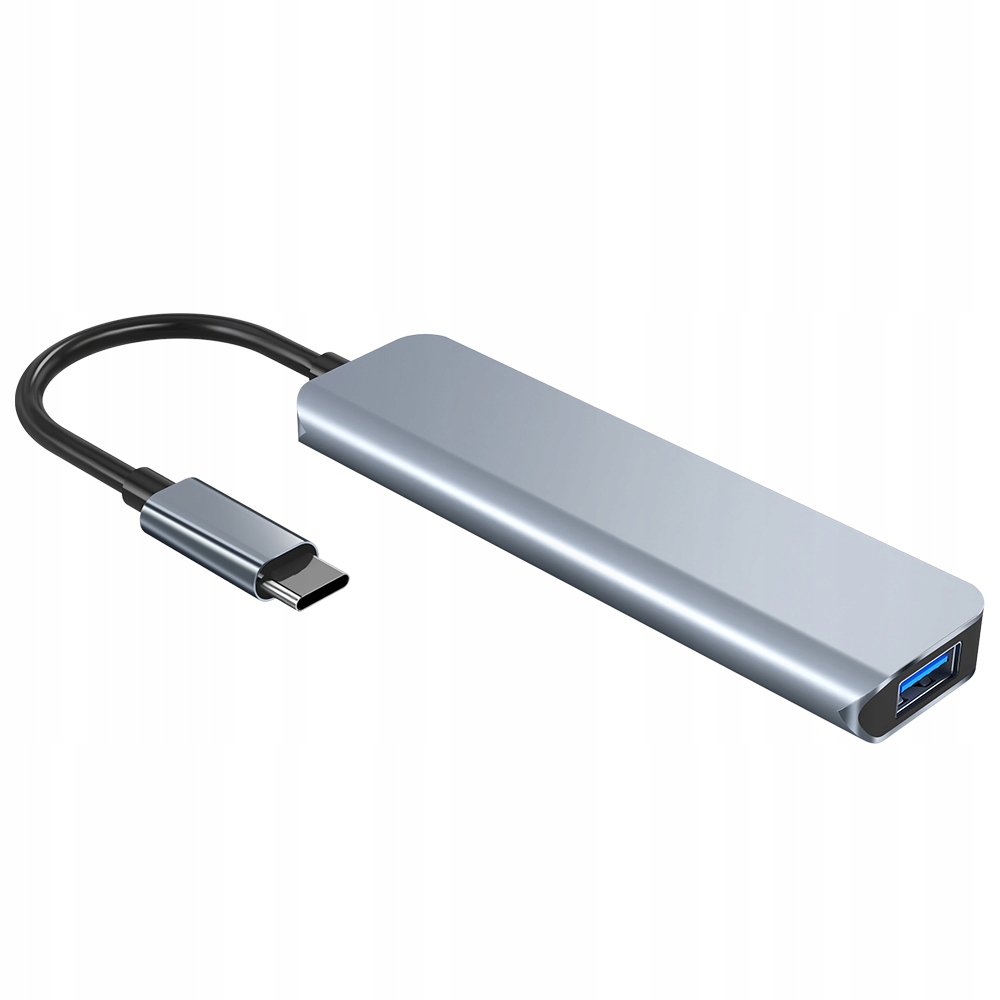 HUB ADAPTER 5W1 USB-C TYP USB 3.0 CZYTNIK SD / TF