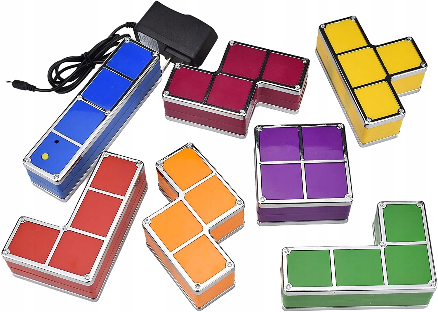 TETRIS lampka nocna LED układanka