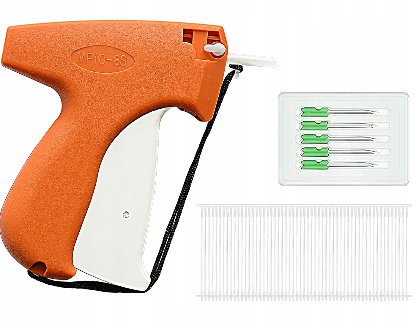 METKOWNICA IGŁOWA DO MOCOWANIA METEK + 5000 OŚCI + 6 IGIEŁ pistolet igłowy