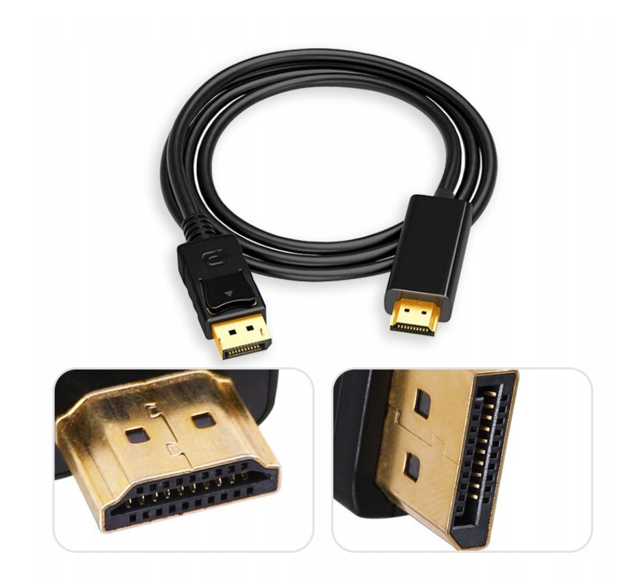 Kabel DisplayPort do HDMI DP 1,8m