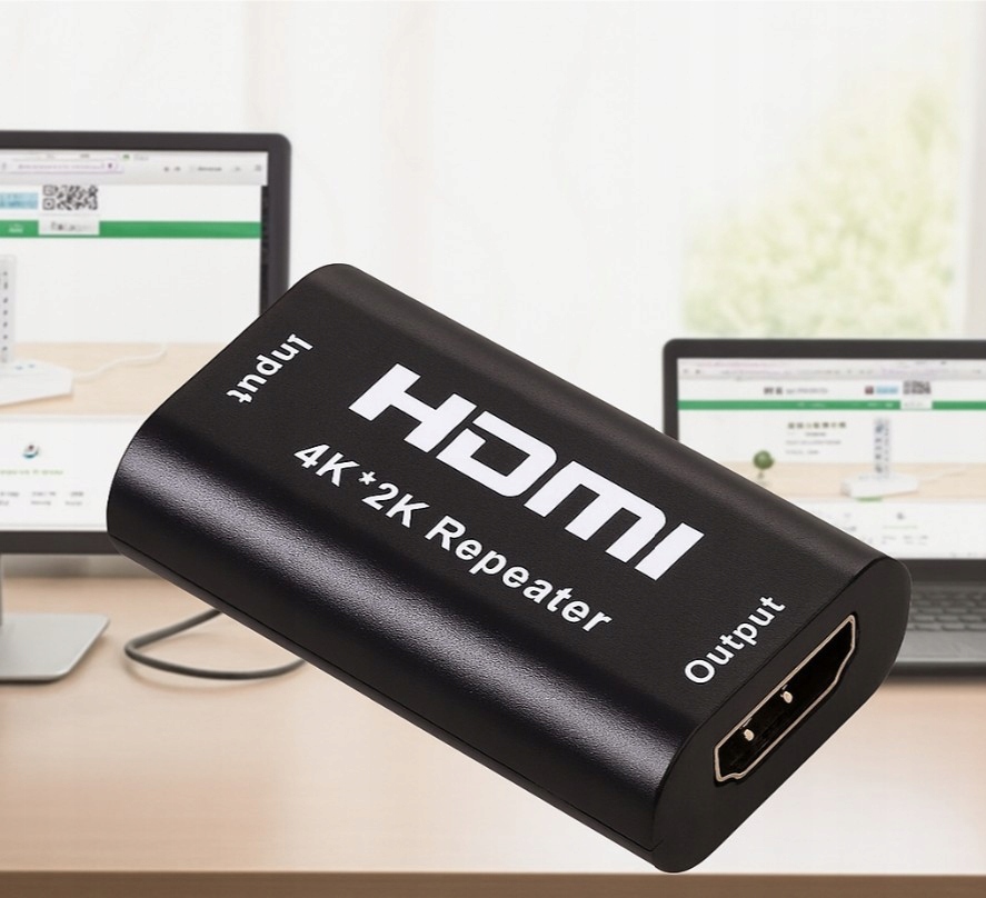 Wzmacniacz Repeater sygnału HDMI 40m full HD 4K*2K