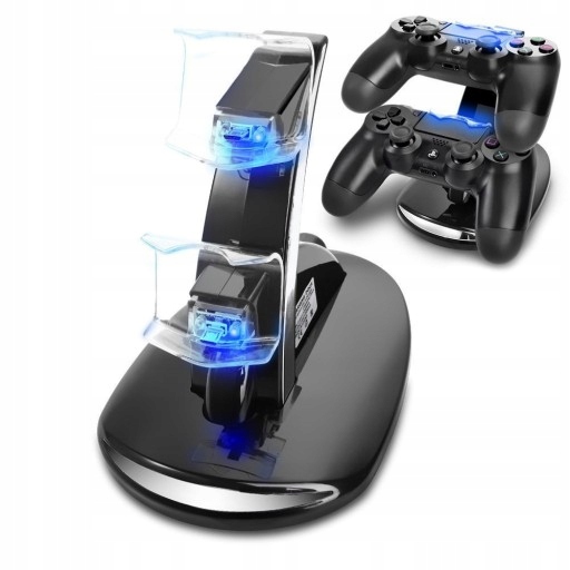 Ładowarka Stacja dokująca 2 x pad PS4 kontroler