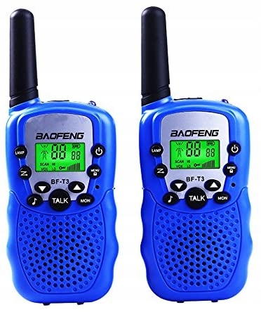 Baofeng 2x Krótkofalówka BF-T3 Walkie-Talkie PMR Niebieski