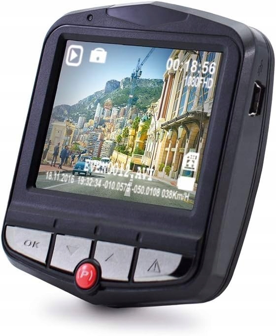 KAMERA Samochodowa Wideorejestrator 1080P FULL HD LCD Noktowizor