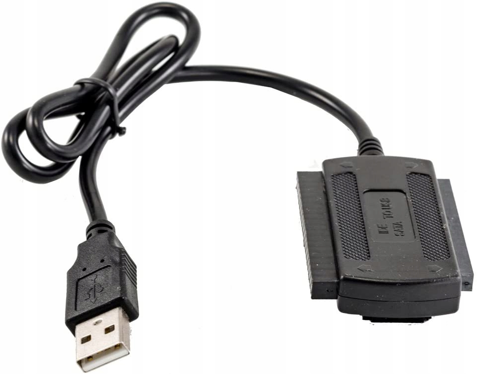 ADAPTER DYSK ATA IDE 2.5 3.5 SATA USB 2,5A zasilacz