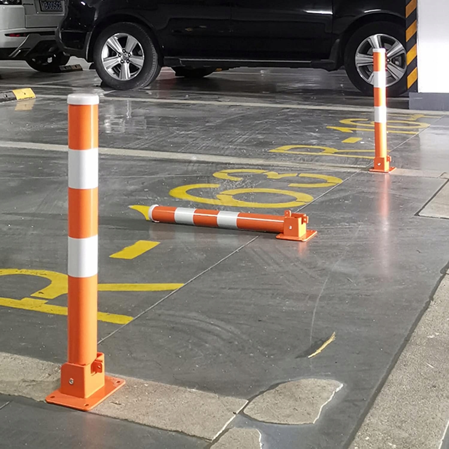 Blokada Parkingowa Miejsca Parkingowego Składana Słupek Parkingowy Kłódka