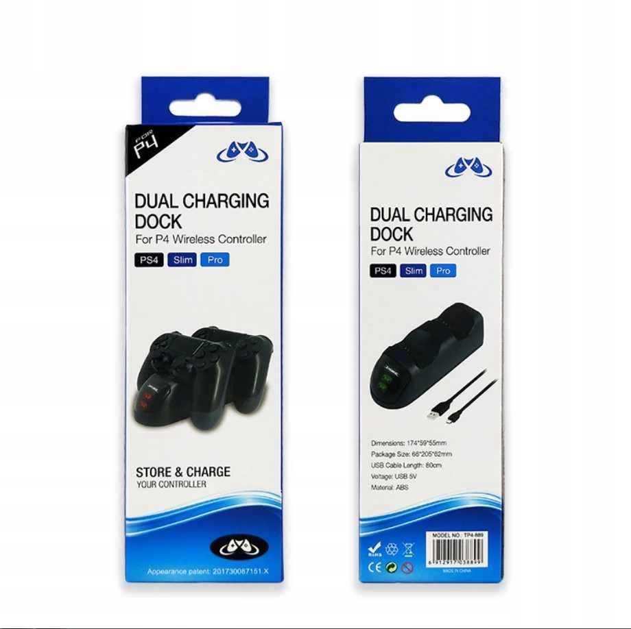 TP4-889 Ładowarka Stacja dokująca 2 pady PS4