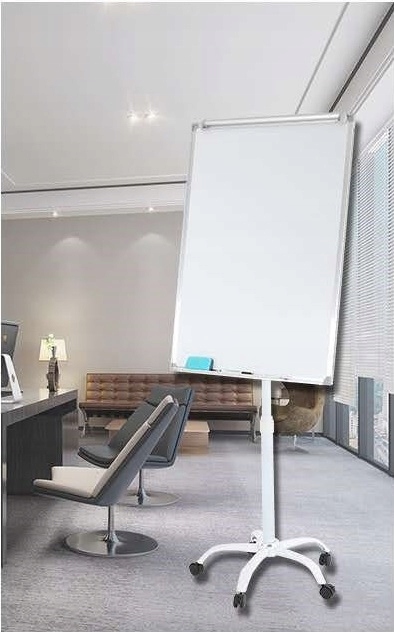 Flipchart magnetyczny mobilny 60x90 + GRATISY