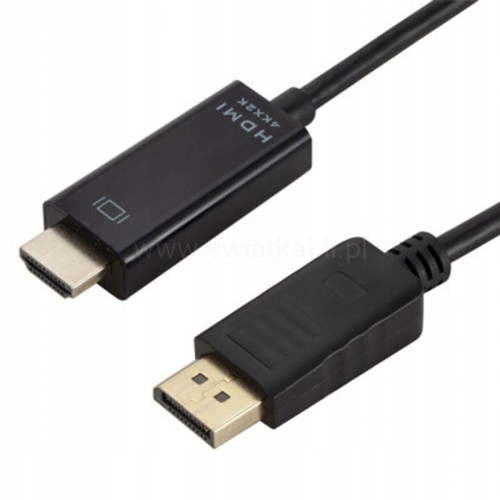 Kabel DisplayPort do HDMI DP 1,8 m 4K x 2K
