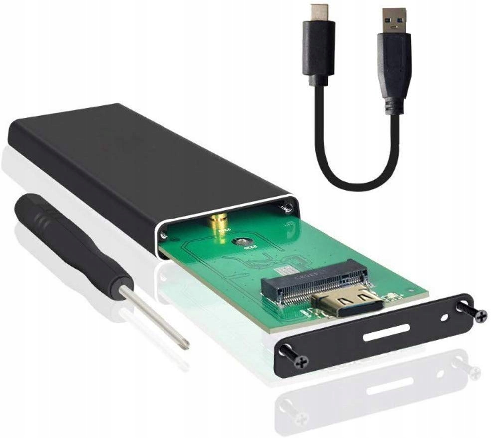 Obudowa dysku SSD M2 USB typ C 3.0 aluminiowa