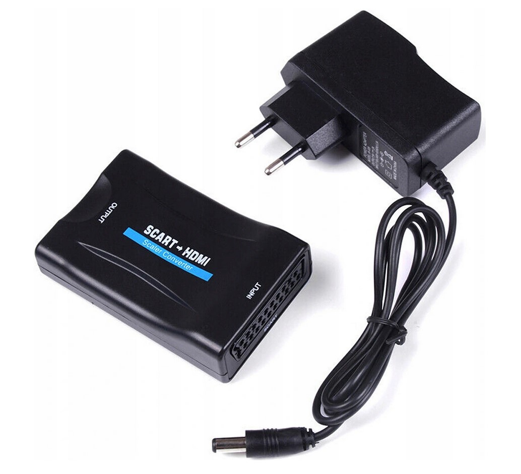 Adapter Konwerter SCART / EURO do HDMI