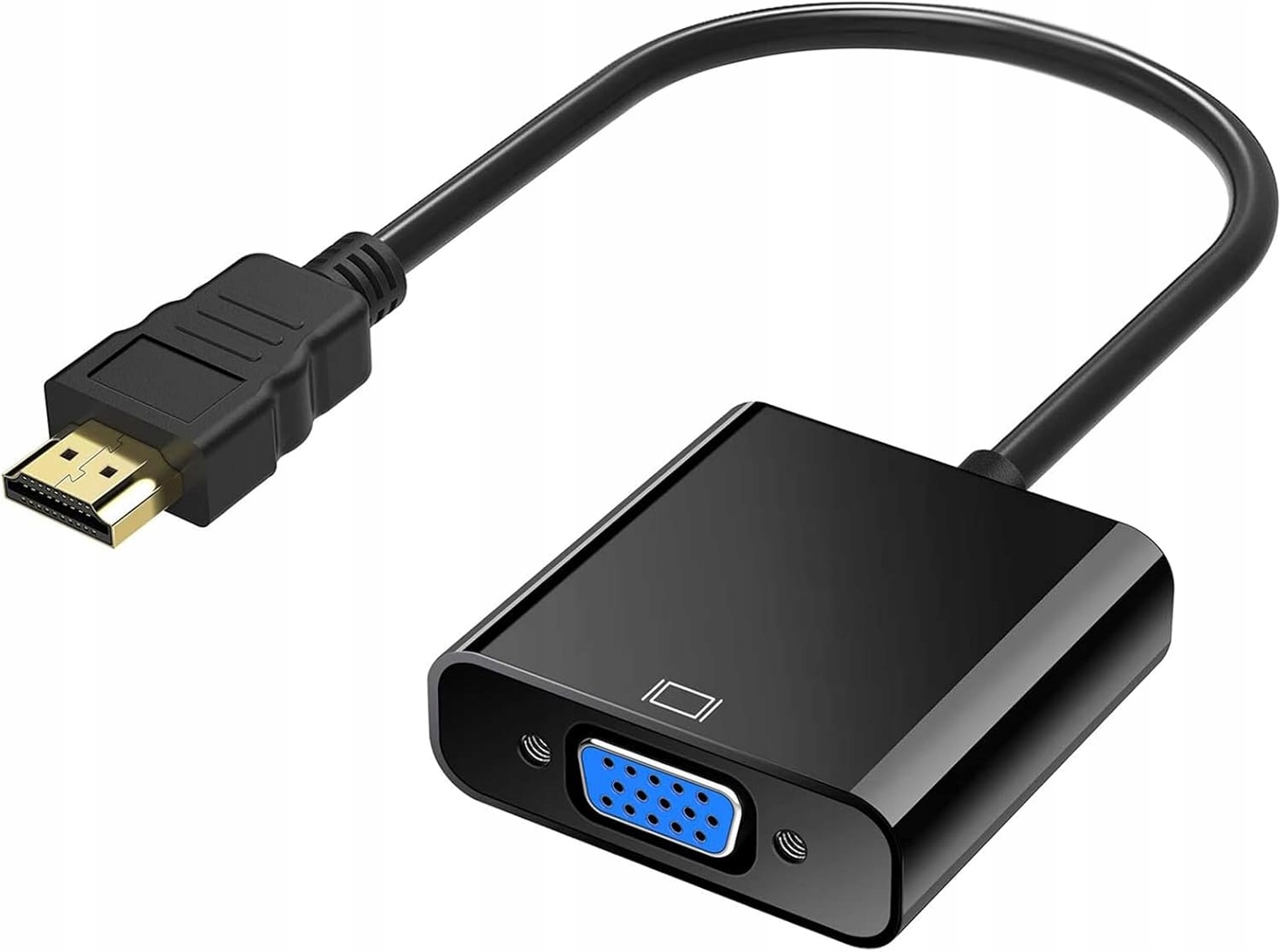 Adapter Konwerter z HDMI do VGA kabel DSUB