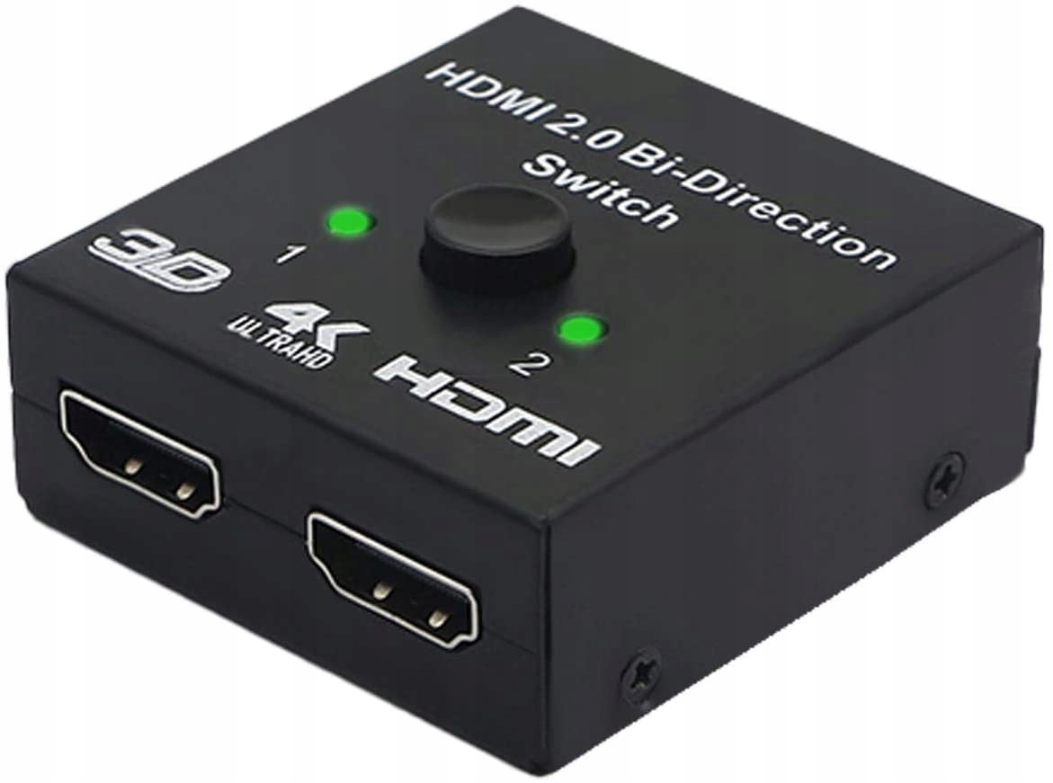 Switch HDMI 2x1 Rozdzielacz Splitter 4Kx2K full HD