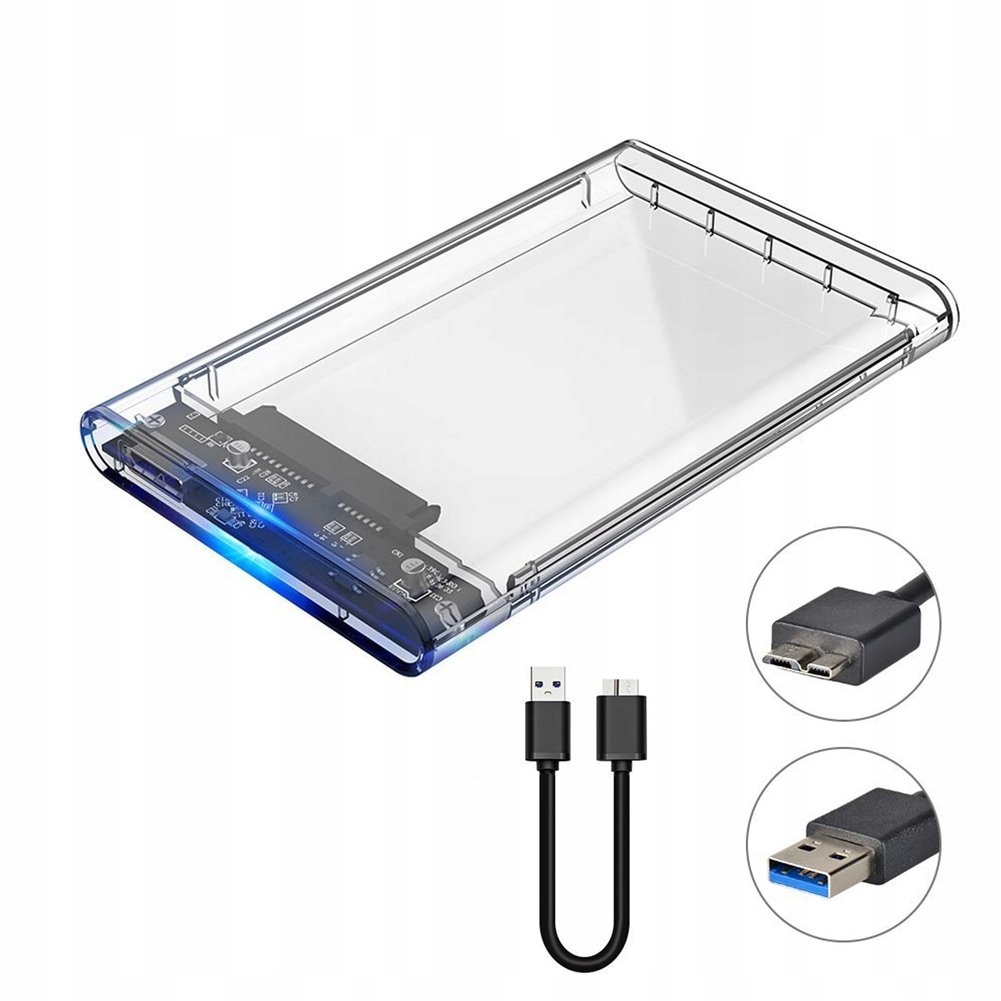 KIESZEŃ Obudowa na dysk SSD HDD 2,5 SATA USB 3.0
