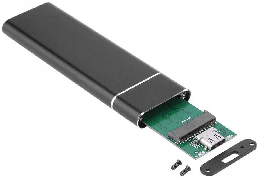 Obudowa dysku SSD M2 USB typ C 3.0 aluminiowa