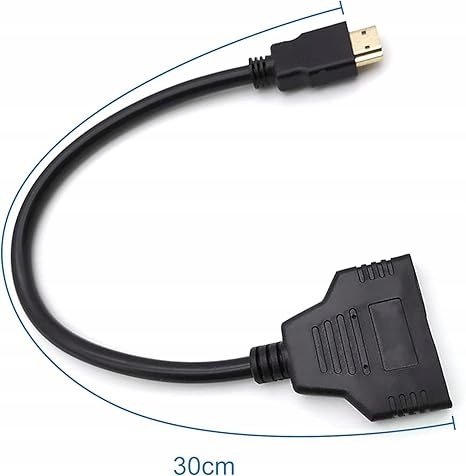 Splitter, rozdzielacz HDMI x 2 full HD 1080p