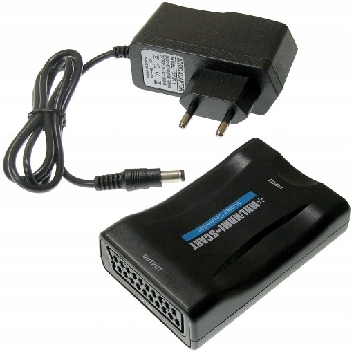 Adapter HDMI do SCART konwerter Euro MHL