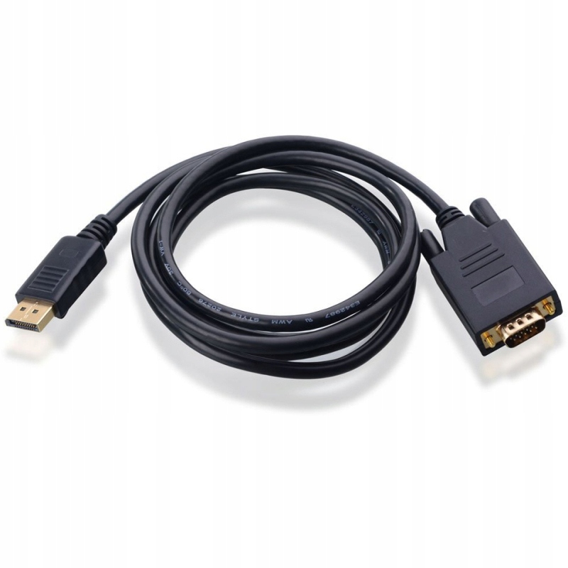 Kabel Adapter DisplayPort do VGA 2 M DP