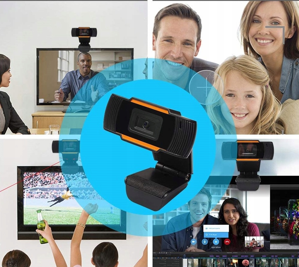 Kamera Internetowa Kamerka 1080P Full HD mikrofon