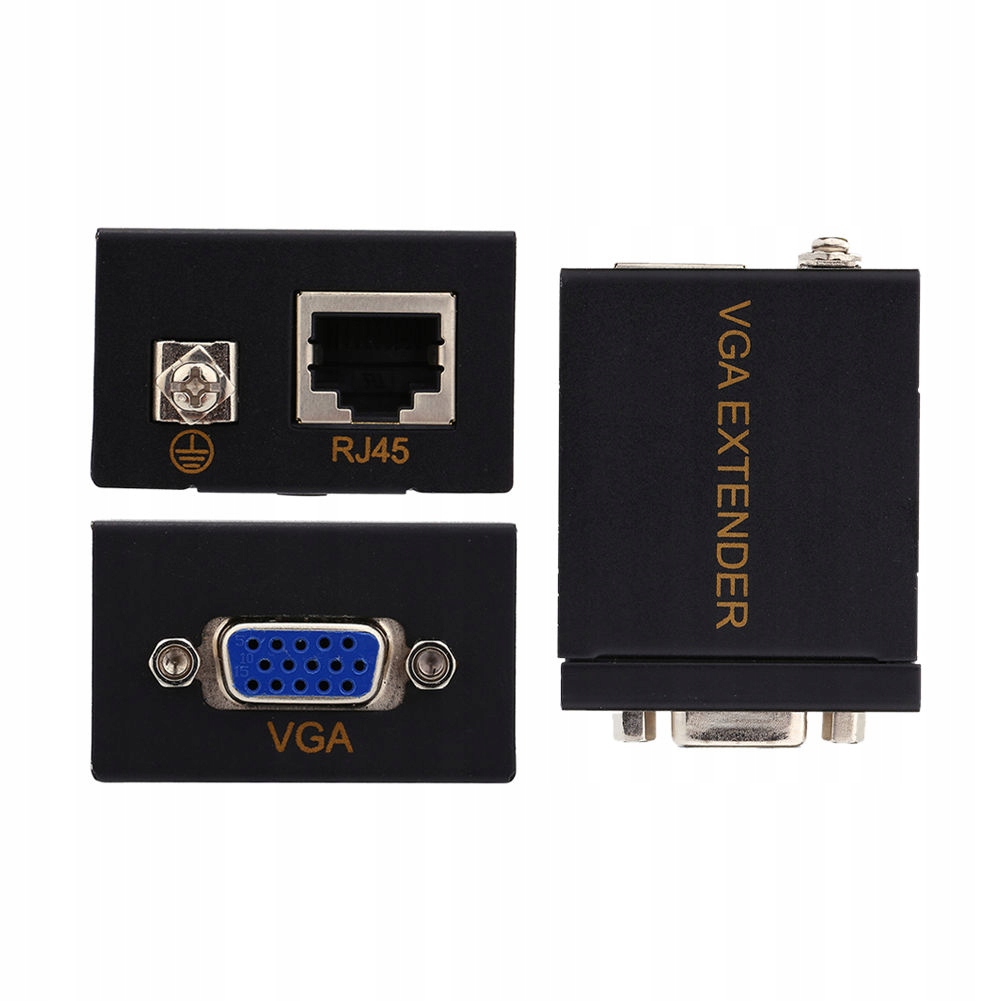 Extender VGA 60 m Audio Video Splitter