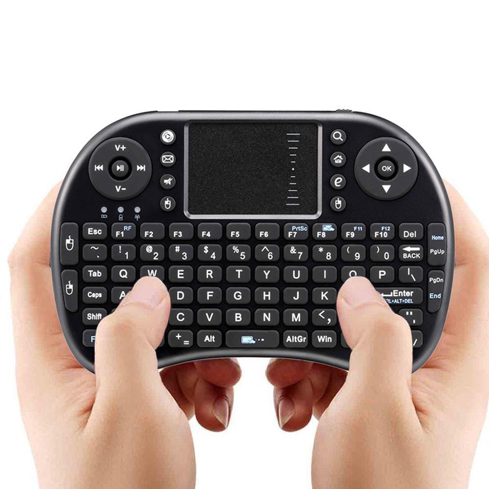 Klawiatura PODŚWIETLANA Bezprzewodowa Smart TV I8