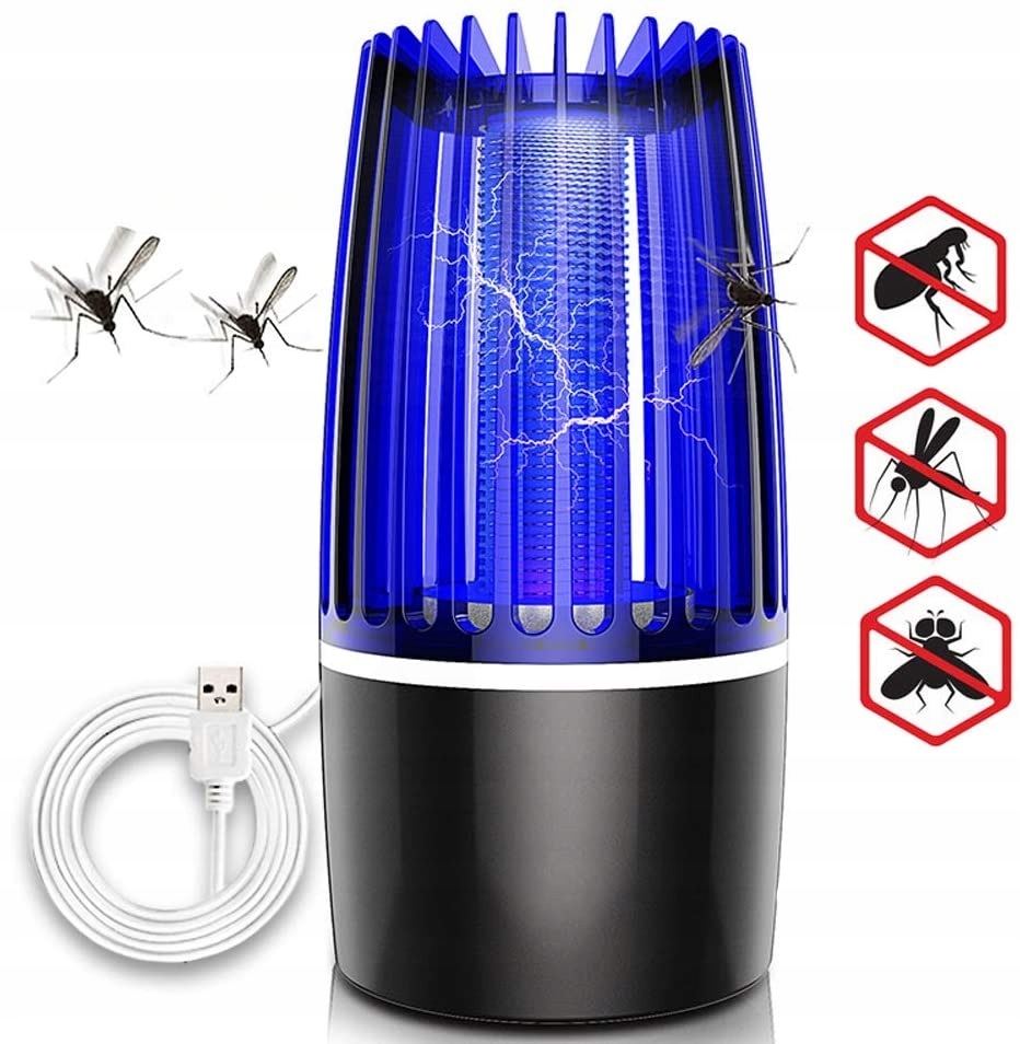 LAMPA UV OWADOBÓJCZA NA KOMARY MUCHY I INNE OWADY