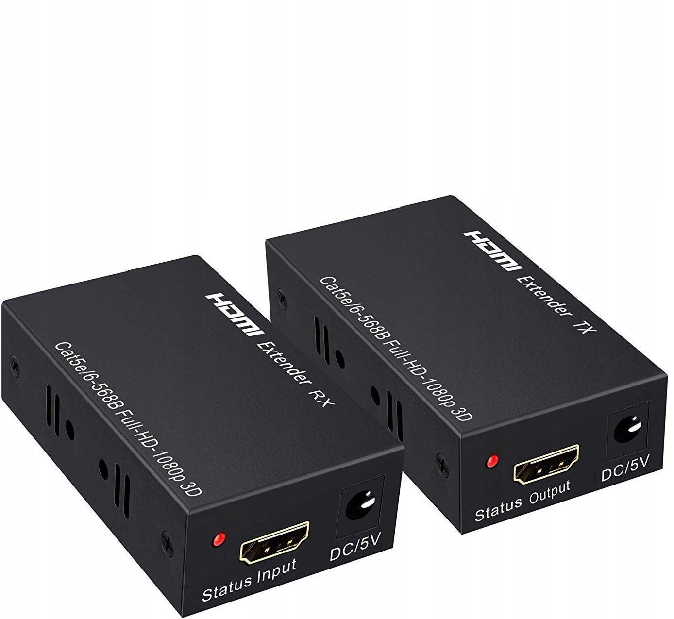 Extender Przedłużacz HDMI na RJ45 LAN 60m 3D