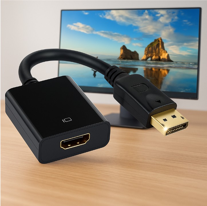 Adapter DisplayPort DP do HDMI Display Port 25cm