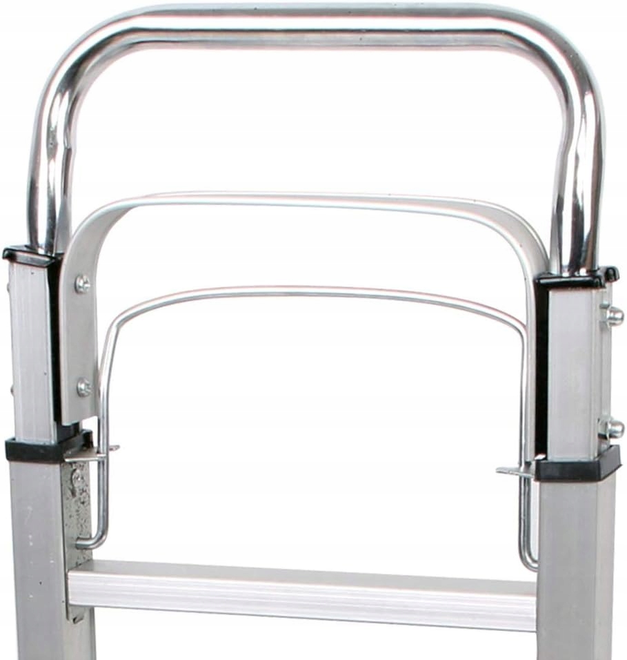 Lekki Wózek Transportowy Młynarka Składany Aluminium Magazynowy Mocny 90kg