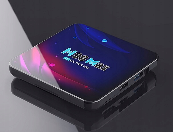 H96 MAX 4/64GB ANDROID Smart TV BOX PRZYSTAWKA 4K