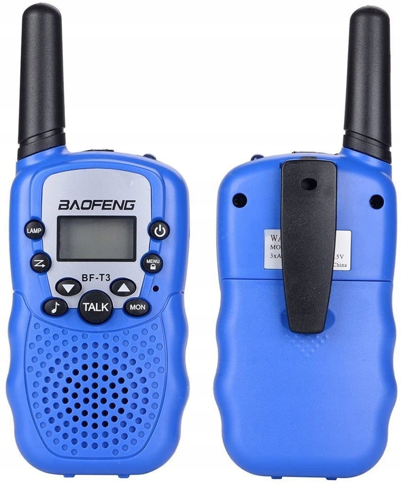 Baofeng 2x Krótkofalówka BF-T3 Walkie-Talkie PMR Żółty